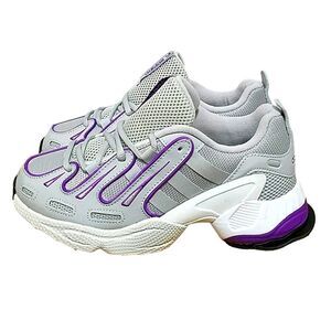 Adidas EQT Gazelle NWT Women's Sneakers Running  Athletic Silver / Purple SZ 6